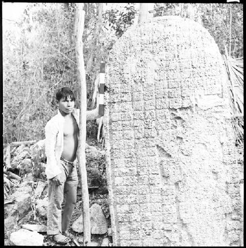 Stela 3 at Coba