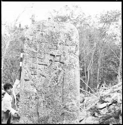 Stela 1 at Coba