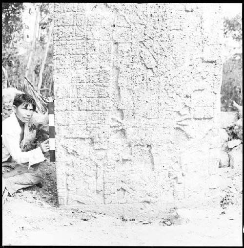 Stela 1 at Coba