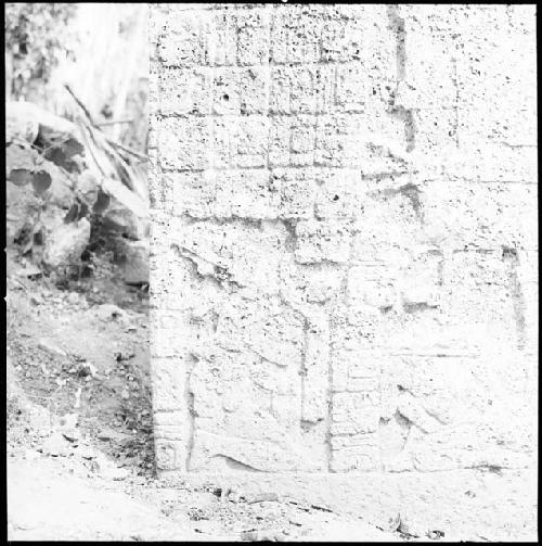 Detail of Stela 1 at Coba