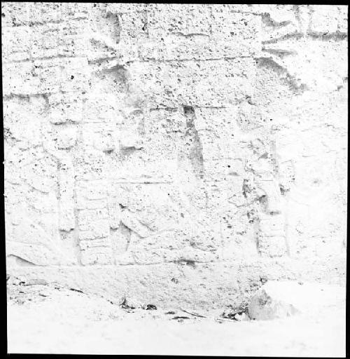 Detail of Stela 1 at Coba