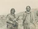Ruben Springer and wife; Jicarilla Apaches from Reservation from Dulce, NM