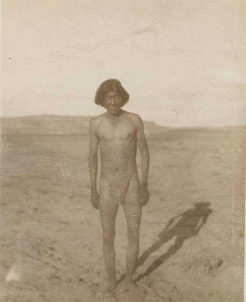 Navajo man standing