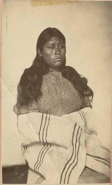 Navajo woman, an interpreter