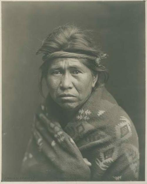 Portrait of a Navajo man