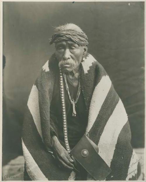 Portrait of a Navajo Medicine Man