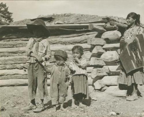 Solao and wife and Acho and family