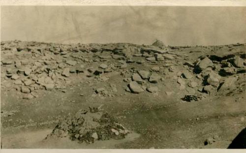 Two hogans east of Chinlee Valley on headwaters of Gothic Wash