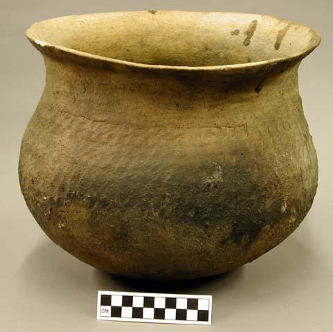 Plain pottery jar