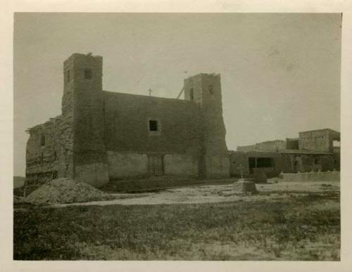 Old church, Acoma. Slide in school architecture