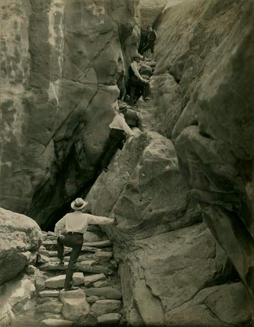 Acoma trail, Camino del Padre