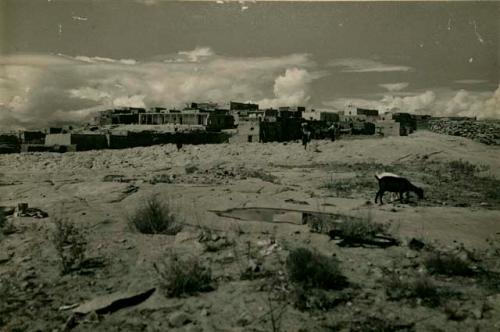 View of Laguna Pueblo