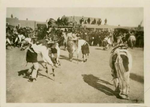 One shot in series which records sequence in The Mountain Sheep Dance