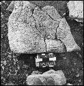 Fragments of Stela 18 at Coba