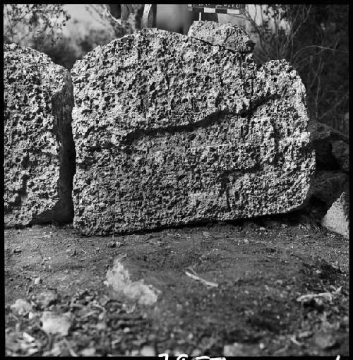 Fragment of Stela 19 at Coba