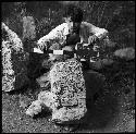 Fragment of Stela 19 at Coba