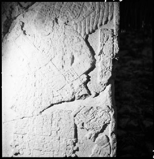 Detail of Stela 20 at Coba