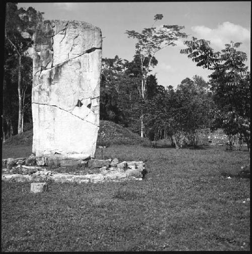 Detail of Stela 1 at Bonampak