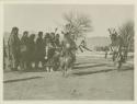 Shots in series depicting stages in the Dog Dance