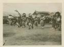 One shot in series depicting stages in Comanche dance