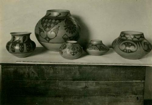 Pottery from San lldefonso by Tonita Roybal