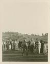 One of six photos in series of depicting Huilla dance. Rafel Charlie in front.