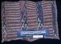 Textile, weft-patterned