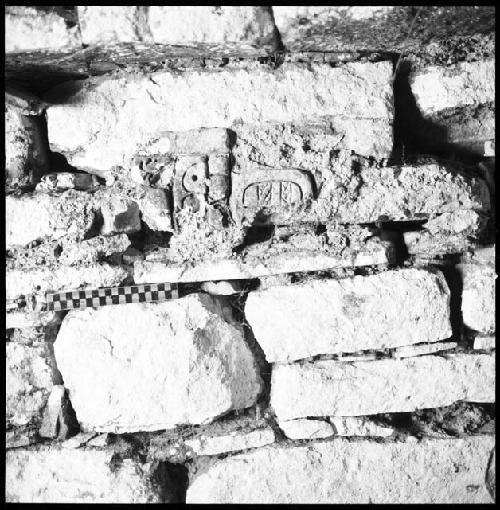 Stucco relief from structure at Yaxchilan