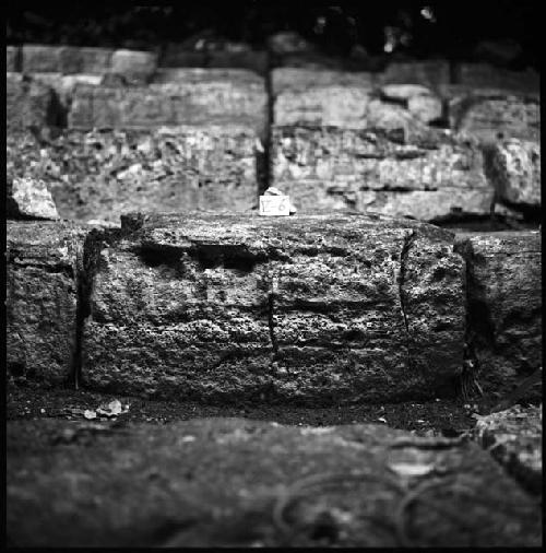 Stone V-6 from Hieroglyphic Stairway 1 of Structure 5 at Yaxchilan