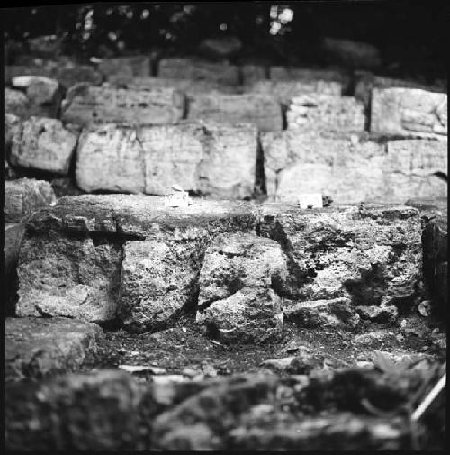 Stone V-8 from Hieroglyphic Stairway 1 of Structure 5 at Yaxchilan