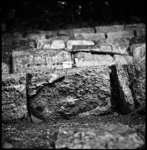 Stone V-12 from Hieroglyphic Stairway 1 of Structure 5 at Yaxchilan