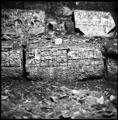 Stone V-16 from Hieroglyphic Stairway 1 of Structure 5 at Yaxchilan