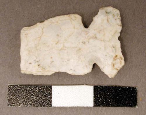 Stone projectile point, side-notched