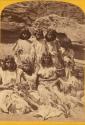 Group of women in full dress; Kaivav-its Tribe
