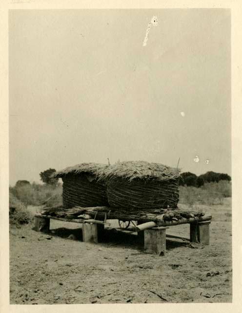 Grain baskets near Parker