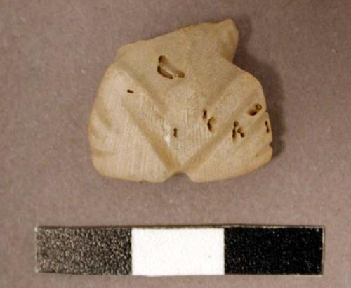 Shell, bivalve effigy fragment