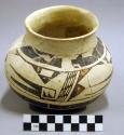 Part of sikyatki pottery jar