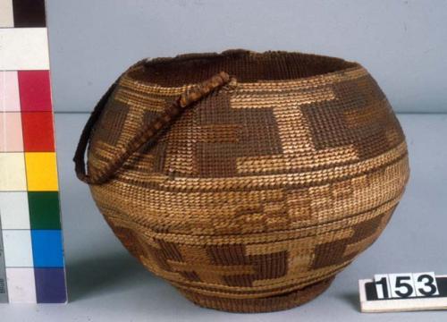 Basket with cover