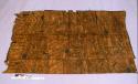 Piece of brown tapa cloth
