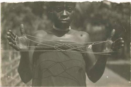String figures from the Beligian Congo