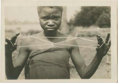 String figures from the Beligian Congo