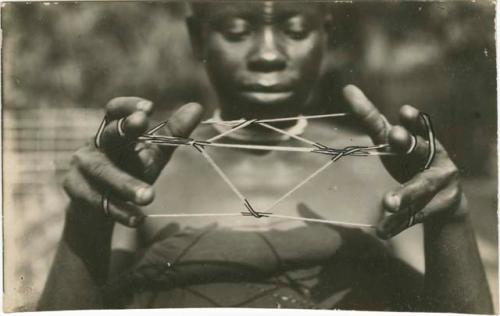 String figures from the Beligian Congo