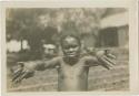 String figures from the Beligian Congo. "Boa Constrictor."