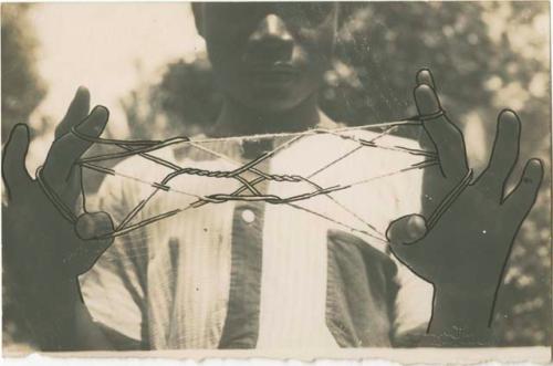 String figures from the Beligian Congo. "Town"