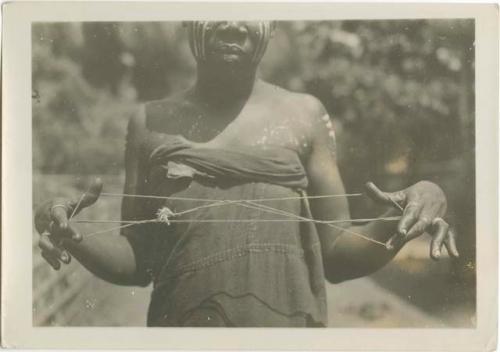 String figures from the Beligian Congo