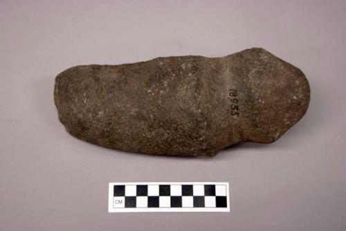 Grooved stone axe