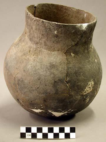 Undecorated jar