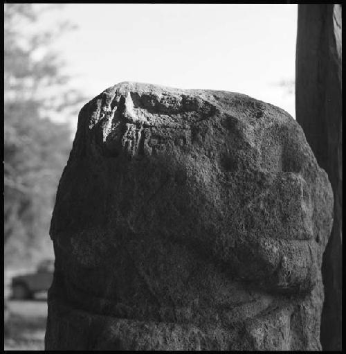 Detail of Monument 5 at Tonina