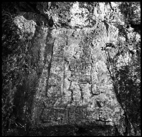 Rock carving at San Diego