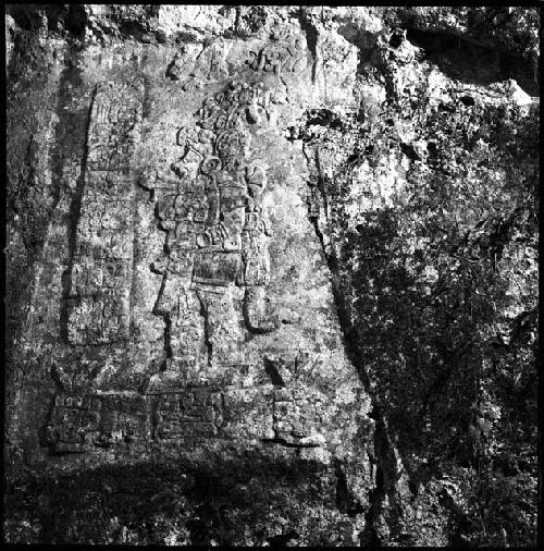 Rock carving at San Diego